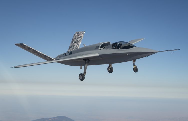 Northrop's Model 437 "Vanguard" makes its first flight on August 29, 2024, flying out of the company's Palmdale, Calif. facilities.